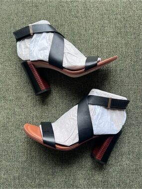 Franco Sarto Olinda Black Heels 8M